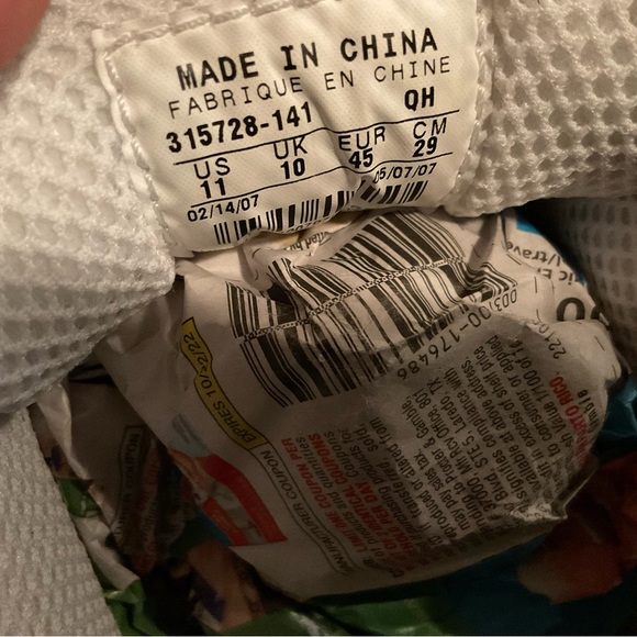 Men’s Nike Air Max 95 Athletic Shoes Size 11M Multicolo Leather #315728-141 - Picture 8 of 9